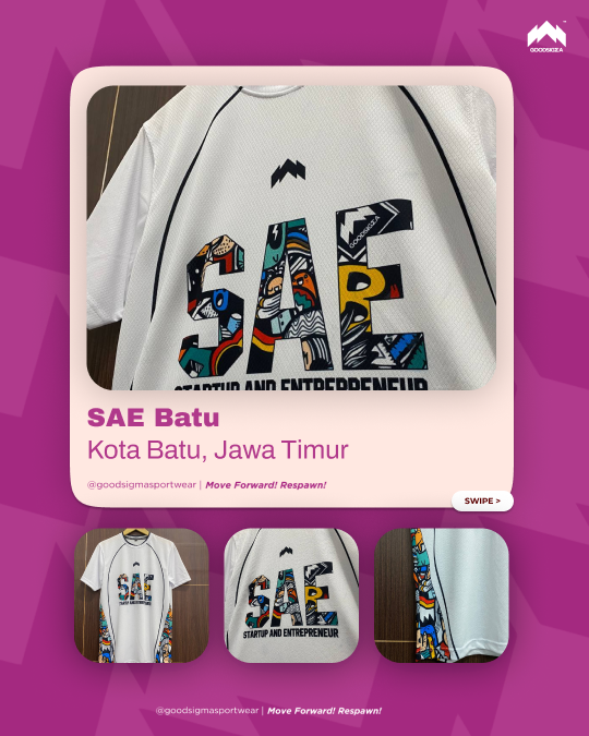 Jersey SAE Walikota Batu