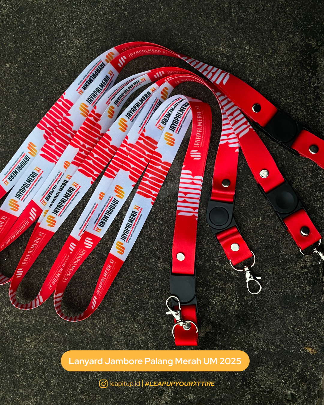 Lanyard Jambore Karya Palang Merah Remaja XI 2025