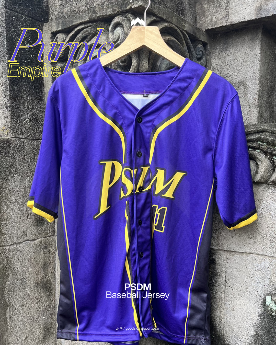 PSDM Baseball Jersey