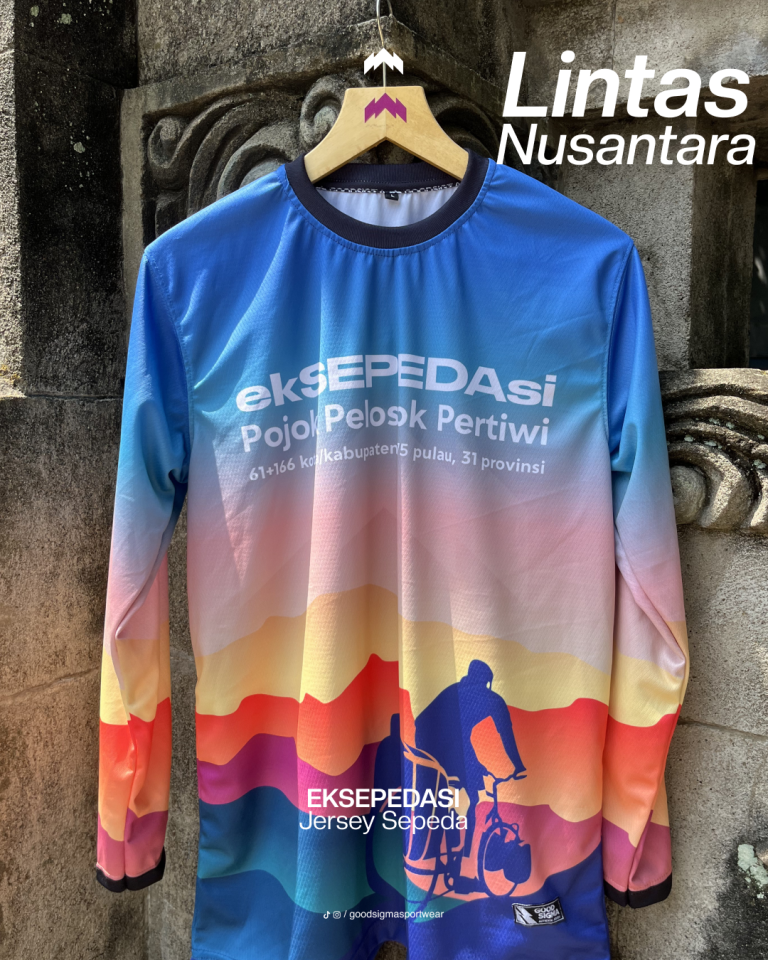 Jersey Sepeda Ekspedasi Nusantara