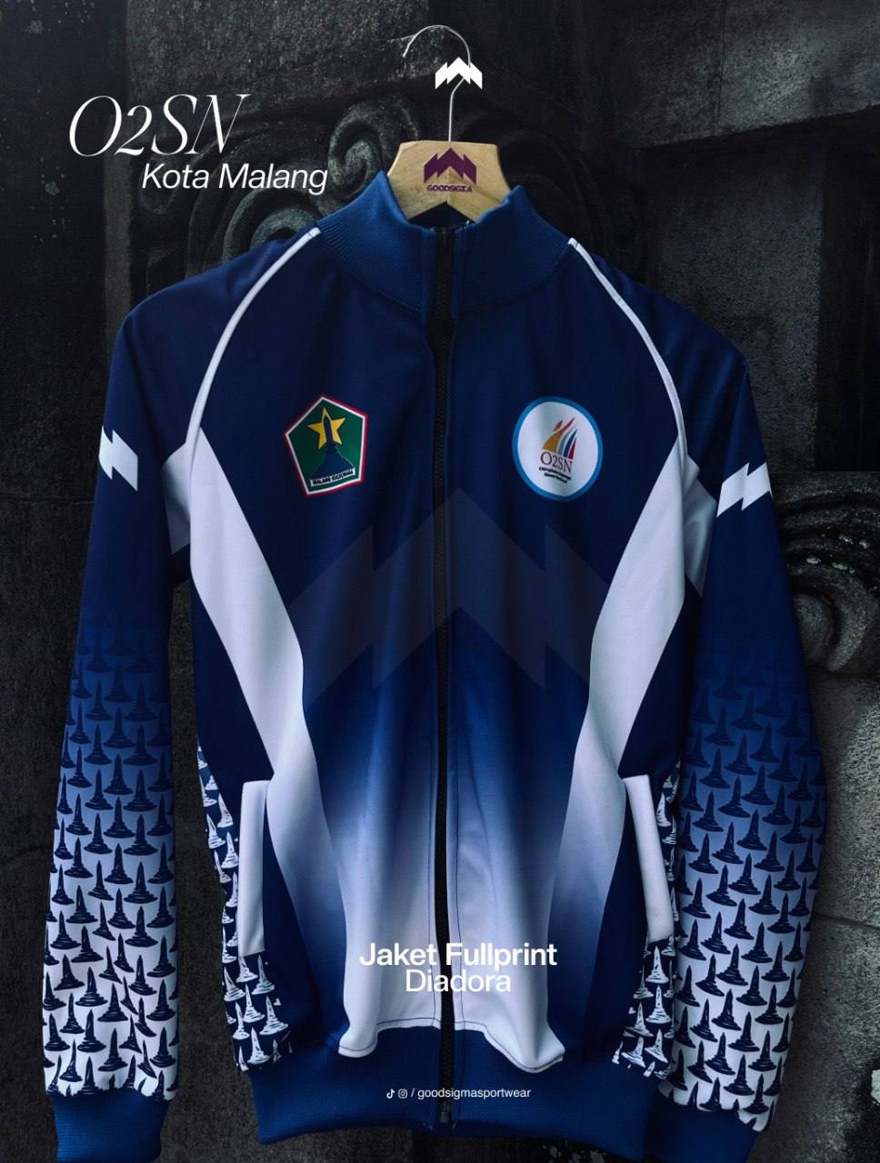 Jaket Fullprint Diadora O2SN Kota Malang 2026